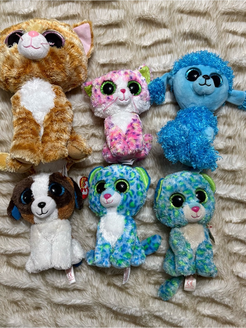 Plush Small Pets Assorted Colors - Soft Toy Collection